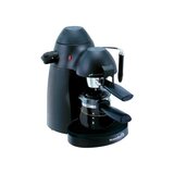 Espressor cafea Hausberg HB-3710, 650 W, 3.5 Bar, 4 cesti, 2 functii, Negru